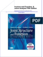 Joint Structure and Function A Comprehensive Analysis Fifth Edition PDF