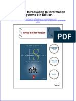 Textbook Introduction To Information Systems 6th Edition PDF