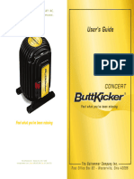 300 9402 Buttkicker BK CT Manual