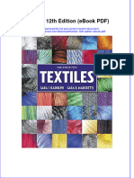 Textiles 12th Edition Ebook PDF