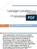 Garage Locator: Click To Edit Master Subtitle Style