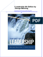 The Art of Leadership 5th Edition by George Manning PDF