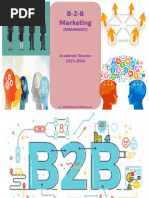 UNIT 1 - Introduction To B2B Marketing