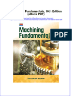 Machining Fundamentals 10th Edition Ebook PDF