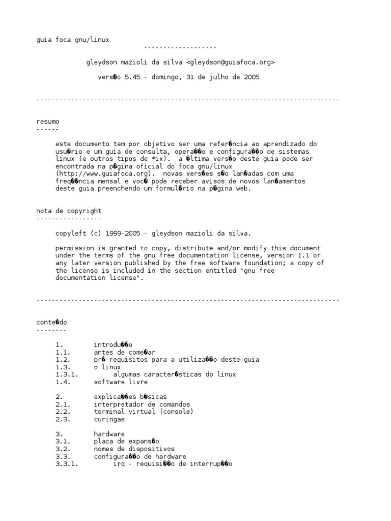 Guia Completo para Iniciantes em Linux | PDF | Linux | Gnu