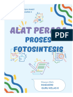 Alat Peraga Proses Fotosintesis