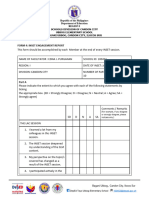 Form 4. LAC Engagement Report