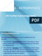 D5 - Further Cosmology