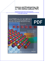 Materials Science and Engineering An Introduction 10th Edition Ebook PDF