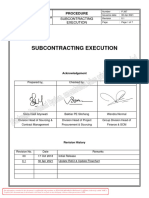 P.367 Subcontracting Execution