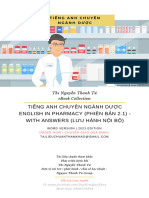 TIẾNG ANH CHUYÊN NGÀNH DƯỢC ENGLISH IN PHARMACY (PHIÊN BẢN 2.1) - WITH ANSWERS (LƯ﻿U HÀNH NỘI BỘ)