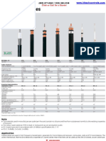 Technical Specification of Cables