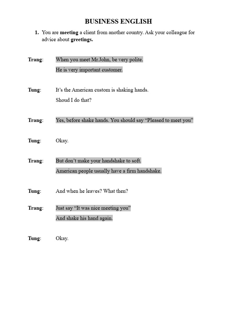 Esl Business English Pdf