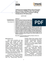 (Andi Iswandi) Komparasi Studi Fenomenologi Dalam Penyelesaian Sengketa Harta Warisan Ditinjau Dari Perspektif Kompilasi Hukum Islam Dan Undang-Undang Perkawinan Di Indonesia