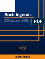 Rock Legends - Partitura para Charanga