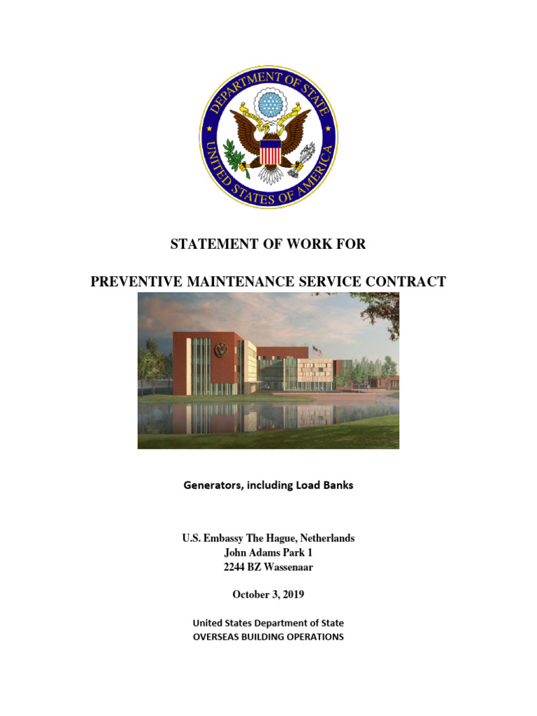 BME Generators Maintenance Contract 12 06 2019 Final | PDF | Business ...