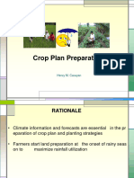 Crop Plan Preparations 