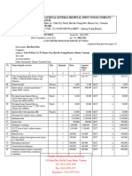 Vinmec Invoice