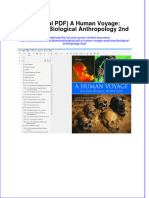 Download Original PDF a Human Voyage Exploring Biological Anthropology 2nd pdf