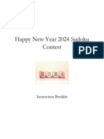 Happy New Year 2024 Sudoku Contest IB v1.5