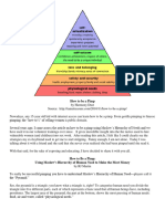 How To Be A Pimp Maslow