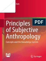 Principles of Subjective Anthropology Concepts and The Knowledge System