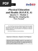 Physical Education and Health (H.O.P.E. 4) : Quarter 3 - Module 1