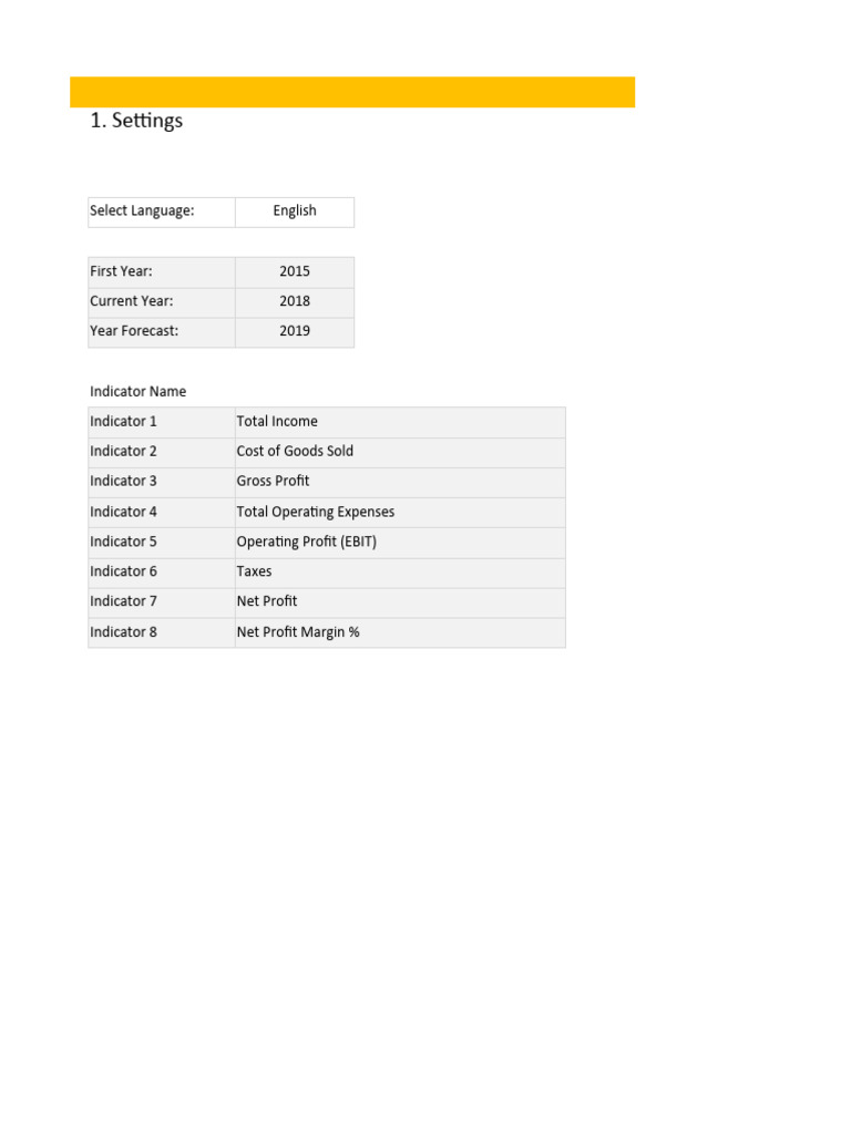 Yearly Financial Comparison Report Template PDF Revenue National
