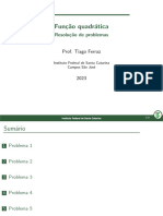 Slides-Funções Quadráticas