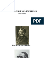 Famous Linguists Dos and Donts of Linguists