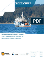 Impact Proof Preliminary Design For The Marine Biology Station in Dichato - P - Part I - 2017