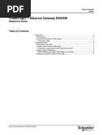 Powerlogic™ Ethernet Gateway Egx300: Reference Guide