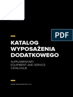 Katalog Wyposażenia Dodatkowego