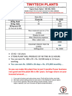 PROJECT REPORT GN 3 TPD New