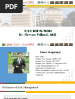 Risk Definition