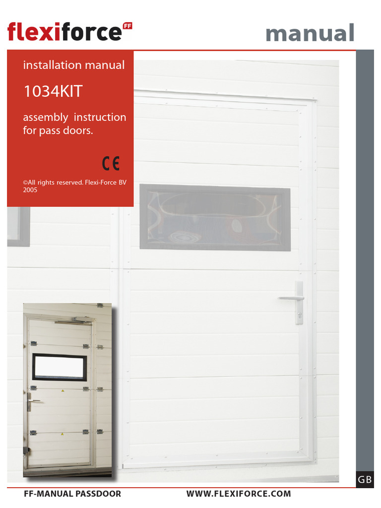 Pass Door Installation Manual | PDF | Door | Building Engineering