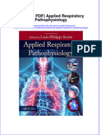 Original PDF Applied Respiratory Pathophysiology PDF
