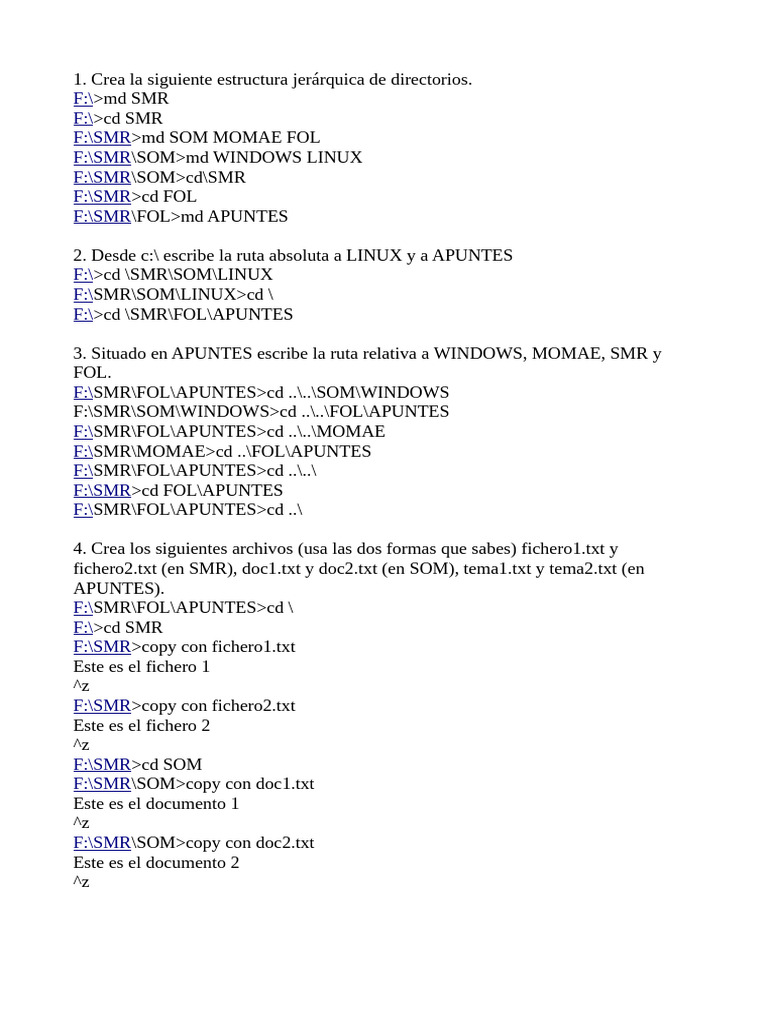 ÁlvaroRománSegarra Unidad7 Comandos | PDF | Archivo de computadora ...