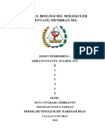 Artikel Biologi Sel Molekuler Tentang Membran Sel