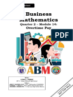 Business Mathematics - Module 14 - Overtime Pay