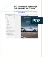 Original PDF Automotive Technology A Systems Approach 3rd Edition PDF