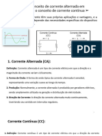 Características Da Corrente Alternada (CA) Sinusoidal (Frequência, Período, Fase, Amplitude, Amplitude de Pico, Valor Médio, Valor Eficaz)