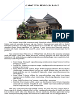 Rumah Adat Nusa Tenggara Barat