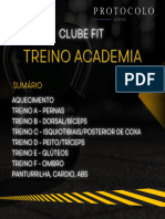 Fichas de Treino Academia