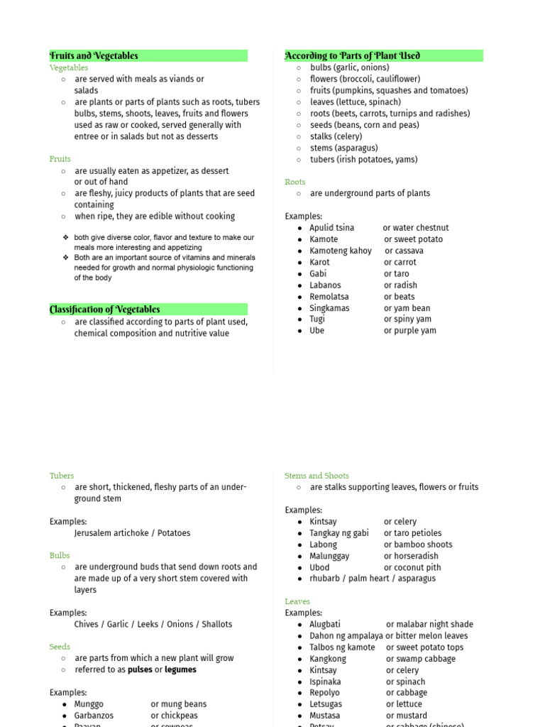 Dynamic mechanics of PRINTABLE COMPLETE LIST OF FRUITS AND VEGETABLES ...