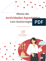 Menú Activ. Agradables (ESP)