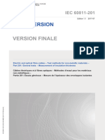 CEI 60811-201.mesure Des Épaisseurs D'isolation 2017 PDF