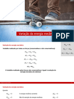 10ano F 1 6 Variacao Da Energia Mecanica