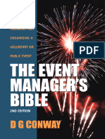 Des Conway - The Event Managers Bible, How To Plan and Deliver An Event