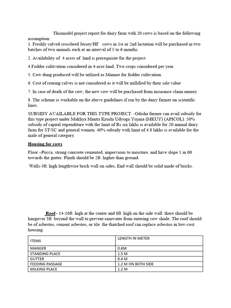 COW CALF BUSINESS PLAN TEMPLATE visual data 4